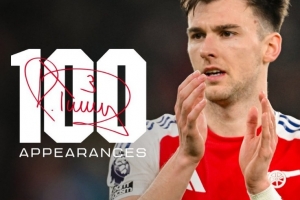 星空体育官网入口-蒂尔尼达成阿森纳生涯英超百场里程碑，为球队贡献3球8助攻